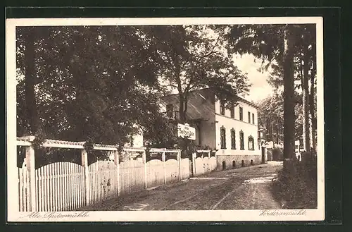 AK Strausberg, Hotel-Restaurant "Alte Spitzmühle" am Bötzsee