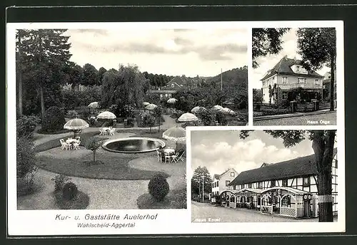 AK Wahlscheid-Aggertal, Kur- & Gasthaus Auelerhof, Haus Emmi, Haus Olga