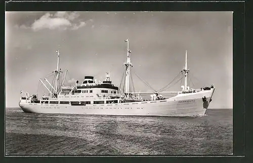AK Passagierschiff M.S. "Oranjestad" auf hoher See
