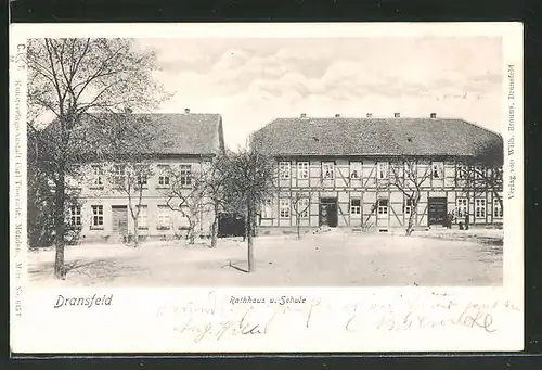 AK Dransfeld, Rathaus und Schule