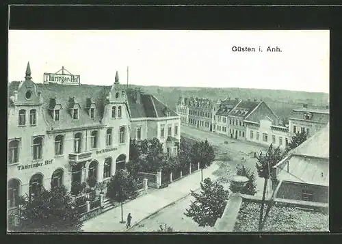 AK Güsten i. Anh., Gasthaus Thüringer Hof