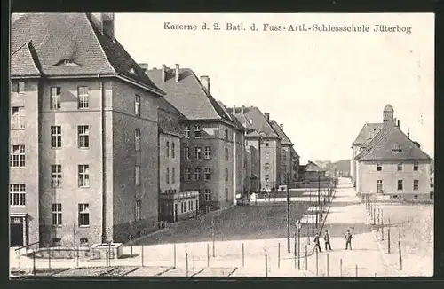 AK Jüterbog, Kaserne d. 2. Batl. d. Fussart.-Schiessschule