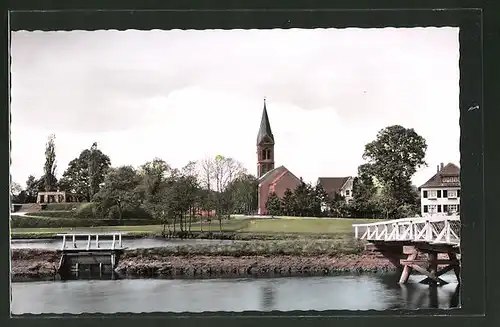 AK Wildeshausen i. Oldbg., Blick auf die St. Petri-Kirche