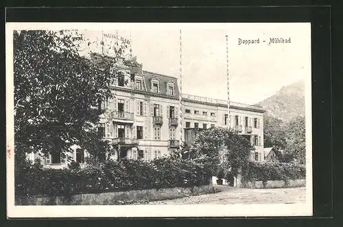 AK Boppard, Ansicht vom Hotel Mühlbad