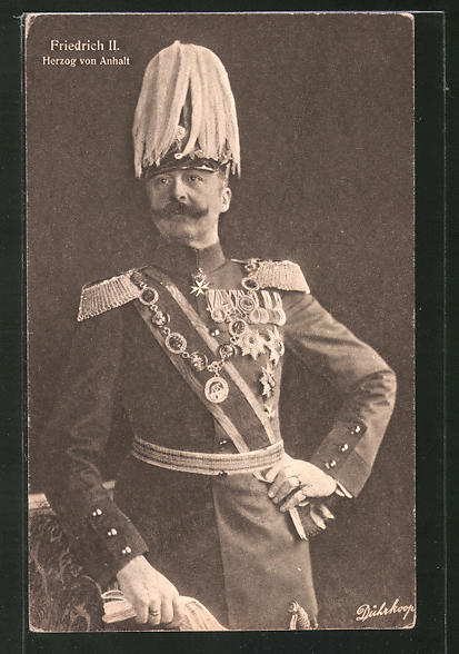 Friedrich Kreuz 1914 Anhalt Herzog Friedrich II 1.Weltkrieg (112693) Nr