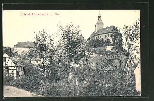 AK Hirschstein an der Elbe, Schloss Hirschstein