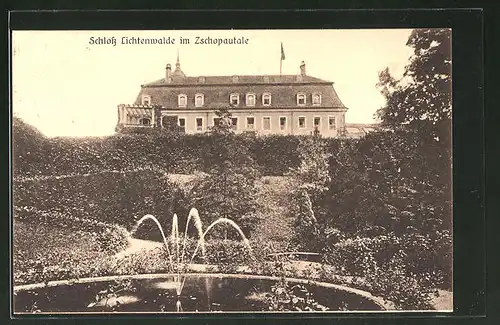 AK Niederwiesa, Schloss Lichtenwalde im Zschopautale