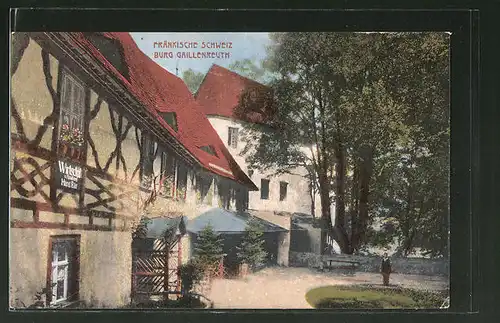 AK Burggaillenreuth, Gasthaus Burg Gaillenreuth