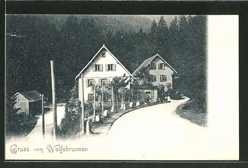 AK Seebach b. Achern, Gasthof & Pension Wolfsbrunnen und Mummelsee