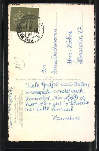 AK Maroldsweisach-Wasmuthhausen, B. R. K. Helmut-Riehl-Stiftung, Kinderheim Hafenpreppach