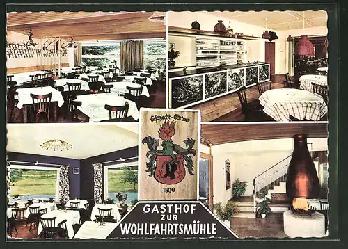 AK Hardheim / Odenwald, Gasthaus & Pension "Zur Wohlfahrtsmühle"