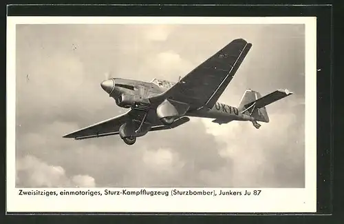 AK Sturzbomber Junkers Ju 87