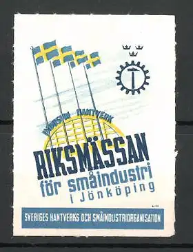 Reklamemarke Jönköping, Riksmässan för Smaindustri, Messelogo