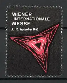 Reklamemarke Wien, Wiener internationale Messe 1962, Messelogo