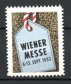 Reklamemarke Wien, Wiener Messe 1953