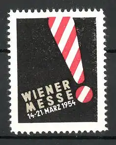 Reklamemarke Wien, Wiener Messe 1954