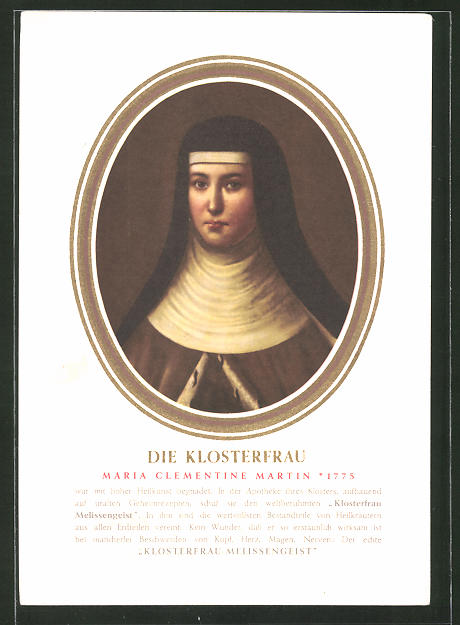 Ak Reklame Fur Medikament Klosterfrau Melissengeist Nr Oldthing Ansichtskarten Reklame Werbung