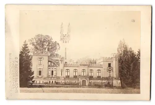 Fotografie C. F. Beddies & Sohn, Braunschweig, Ansicht Braunschweig, Williamscastle, Schloss Neu Richmond-Park