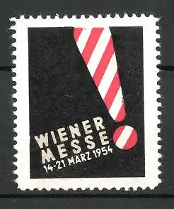 Reklamemarke Wien, Wiener Messe 1954, Logo