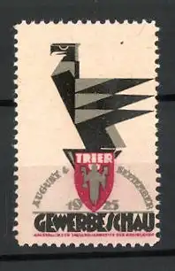 Reklamemarke Trier, Gewerbeschau 1925, Messelogo