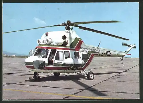 AK Hubschrauber Mu-2 vor dem Start