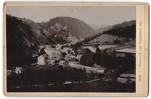 Fotografie Ernst Roepke, Wiesbaden, Ansicht Berneck, Blick vom Galgenberg aus