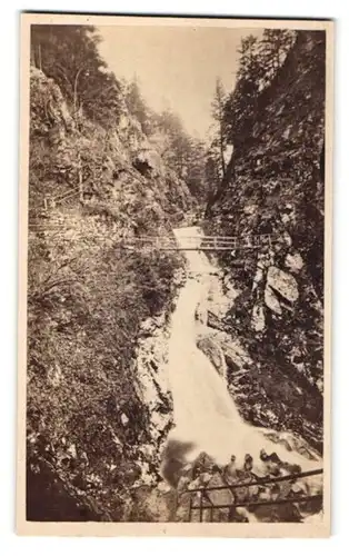 Fotografie unbekannter Fotograf, Ansicht Allerheiligen i. Schwarzwald, Wasserfall