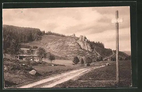 AK Oberkirch, Partie am Steinhof