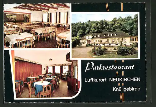 AK Neukirchen / Knüllgebirge, Parkrestaurant, ADAC-Hotel