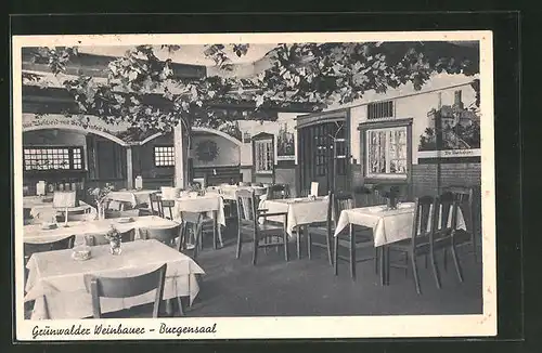 AK Grünwald i. Isartal, Grünwalder Weinbauer Gasthaus "Bayernwinkel", Bes. Leonhard Zach