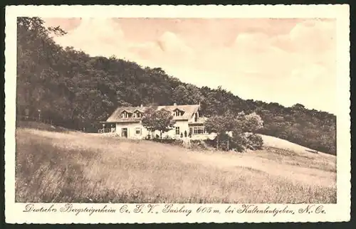 AK Gaisberg, Deutsches Bergsteigerheim Oe. G. V.
