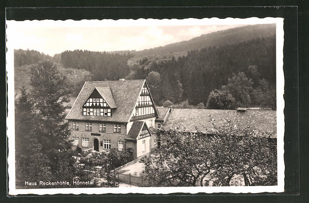 Ak Binolen Blick Auf Das Haus Reckenhohle Nr 7895524 Oldthing