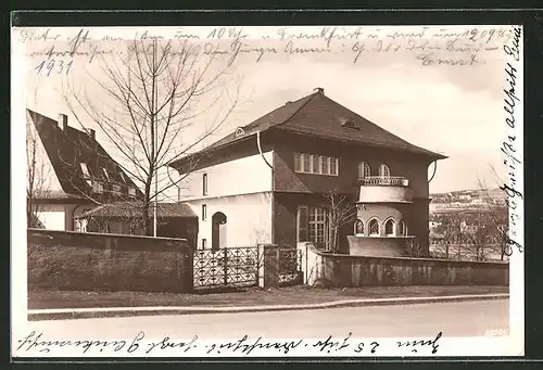 AK Neunkirchen / Saar, Haus in der Reonstr. 4, Architekt E. Brück
