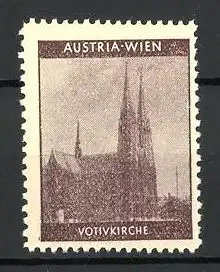Reklamemarke Serie: Austria-Wien, Votivkirche