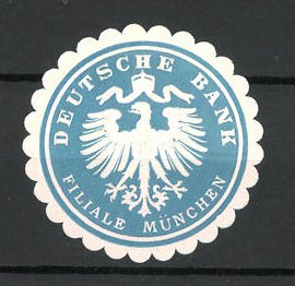 Reklamemarke Deutsche Bank Filiale Munchen Stern Nr 7903068