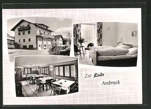 AK Arnbruck, Café & Pension "Zur Linde"