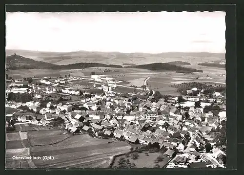 AK Oberviechtach / Opf, Panorama aus der Vogelschau