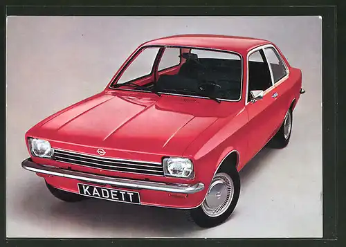 AK Reklame Opel Kadett