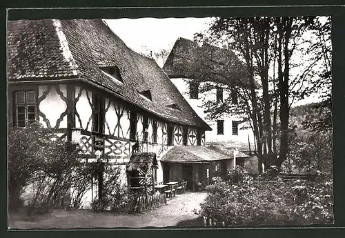 AK Burggailenreuth / Fränk. Schweiz, Forsthaus Burg Gailenreuth