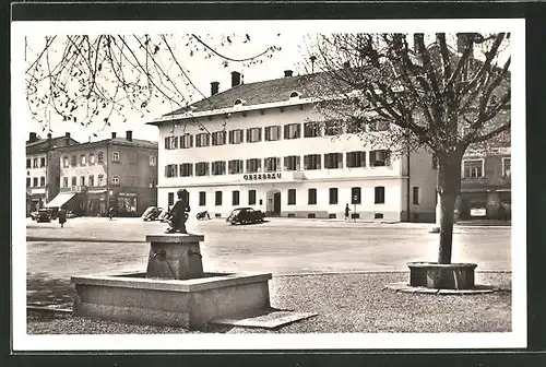 AK Holzkirchen / Obb., Hotel-Gasthof Oberbräu