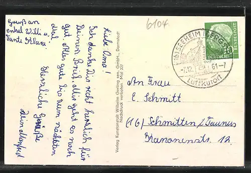 AK Malchen / Bergstrasse, Kinderheim-Kurheim Dr. Hengstmann, verschiedene Ansichten