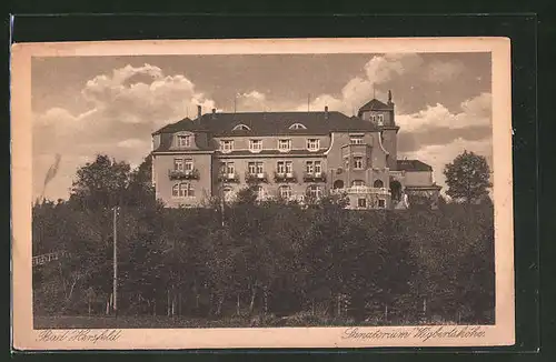 AK Bad Hersfeld, Hotel-Sanatorium Wigbertshöhe