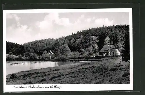 AK Dassel, Forsthaus Lakenhaus im Solling
