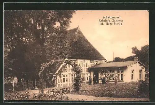 AK Schätzendorf, Rabeler's Gasthaus