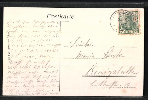 AK Ildehausen, Gasthof zum Friedenswunsch A. Wedemeier ...
