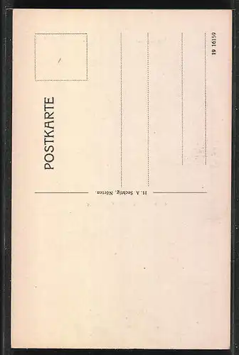 AK Hettensen, Gasthaus zur Post von Karl Brede