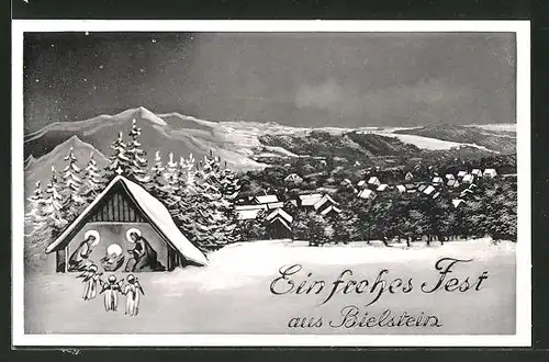 AK Bielstein, Ortspartie im Winter