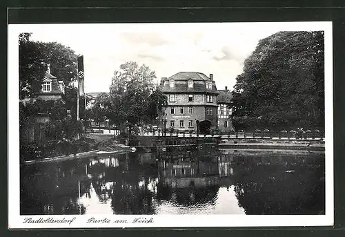 AK Stadtoldendorf, Partie am Teich