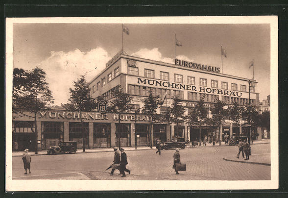 Ak Berlin Kreuzberg Munchener Hofbrau Im Europahaus Nr 7941180