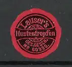 Reklamemarke Lauser's Hustentropfen